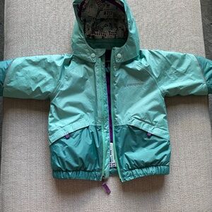 Patagonia Toddler Girl Snow Pile Winter Snow Jacket Waterproof/Insulated Size 2T